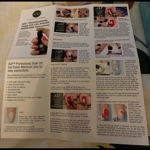 ASP Gel Nail Starter Set w/2 additional Polishes